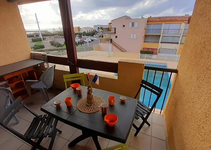 Aquaplage Joli T2 Piscine Proche Richelieu Aquaplage Cap D'agde アグド